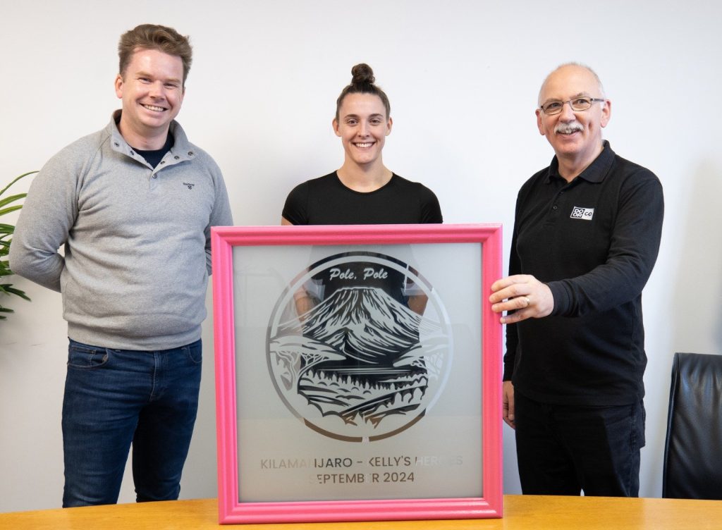 Kellys' Heroes decorative glass manufactured by RegaLead