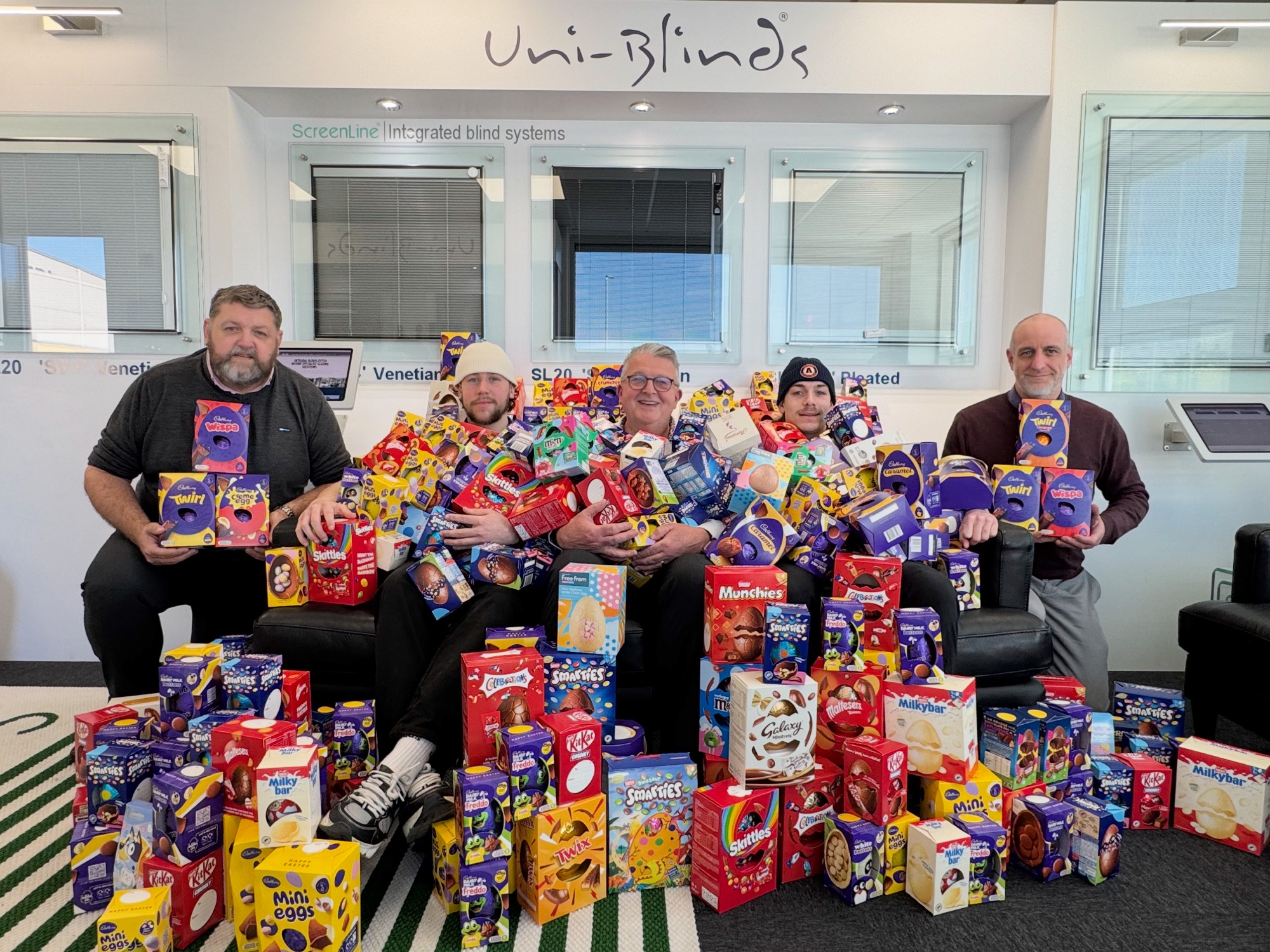 Morley Glass Easter Egg campaign for Yorkshir Children's Charity