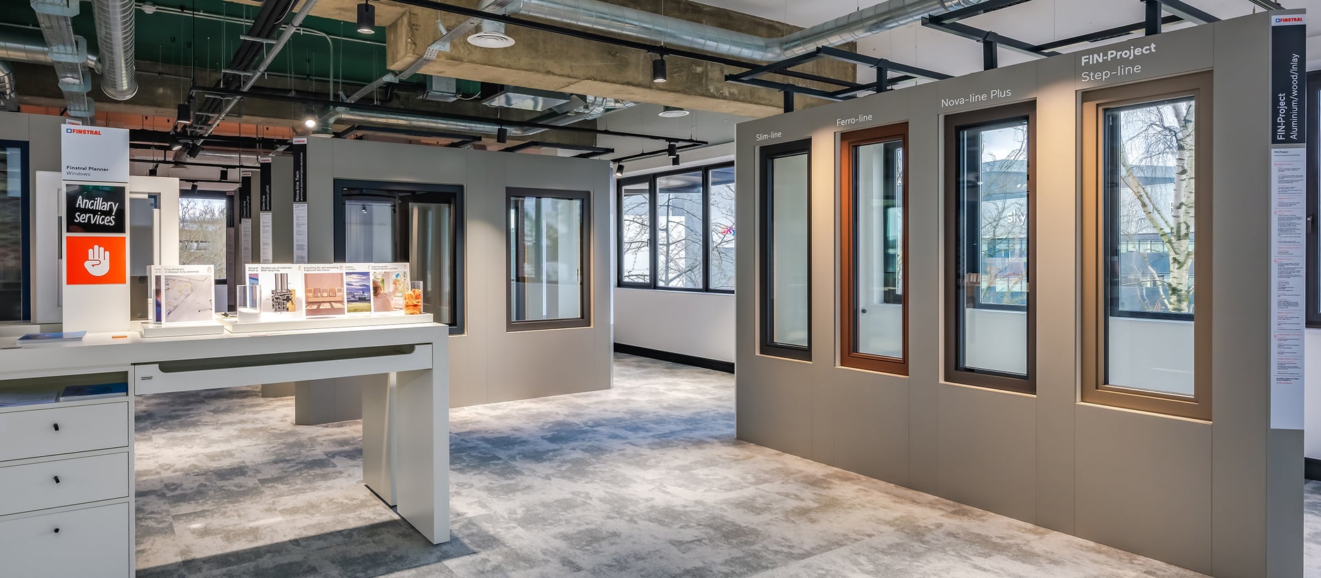 Finstral Studio in Borehamwood, London