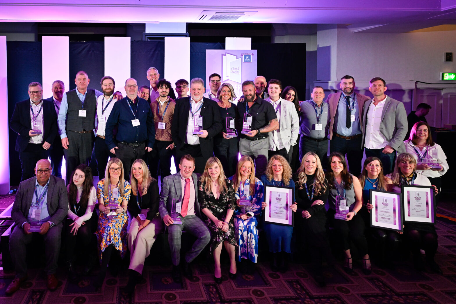 Installer Awards winners 2025 Photo credit: ProVision Photography