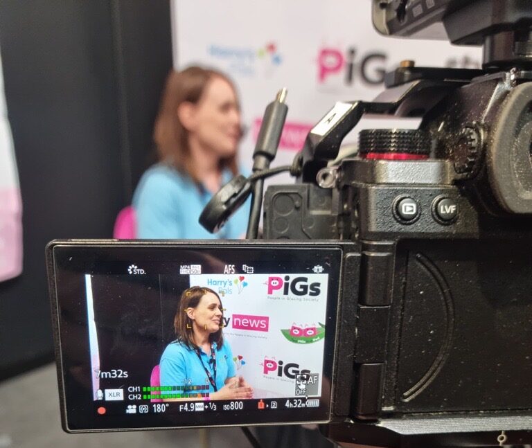 Hayley Charlesworth, Founder of Harry's Pals at FIT Show 2025