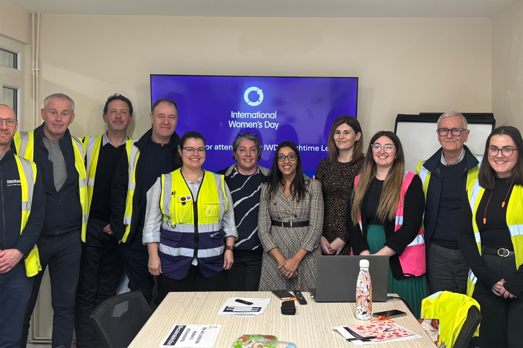 Endurance Team during a 'Lunch and Learn'