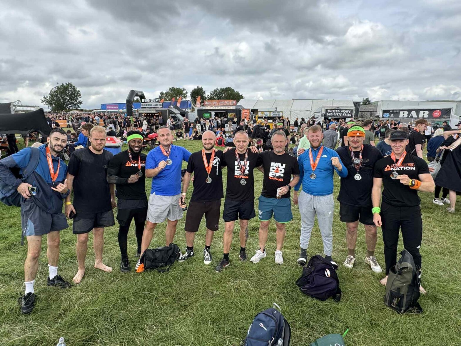 The SGP Team at Tough Mudder Yorkshire 2025