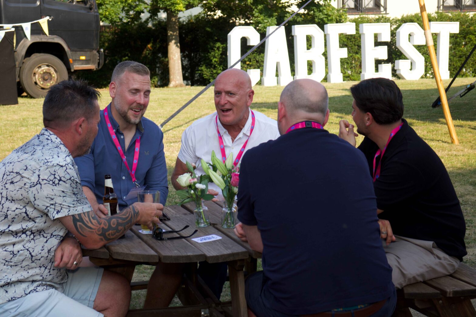 CAB members enjoying CABFest in June