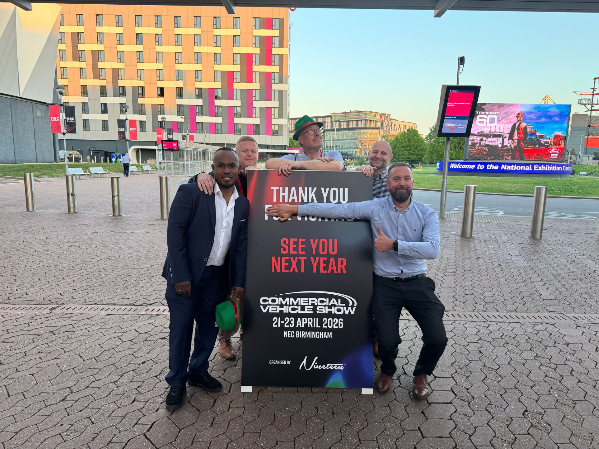Alan Taylor (middle) and Glenn Bicknell (second from left) are this week's Star(s) in the Sty
