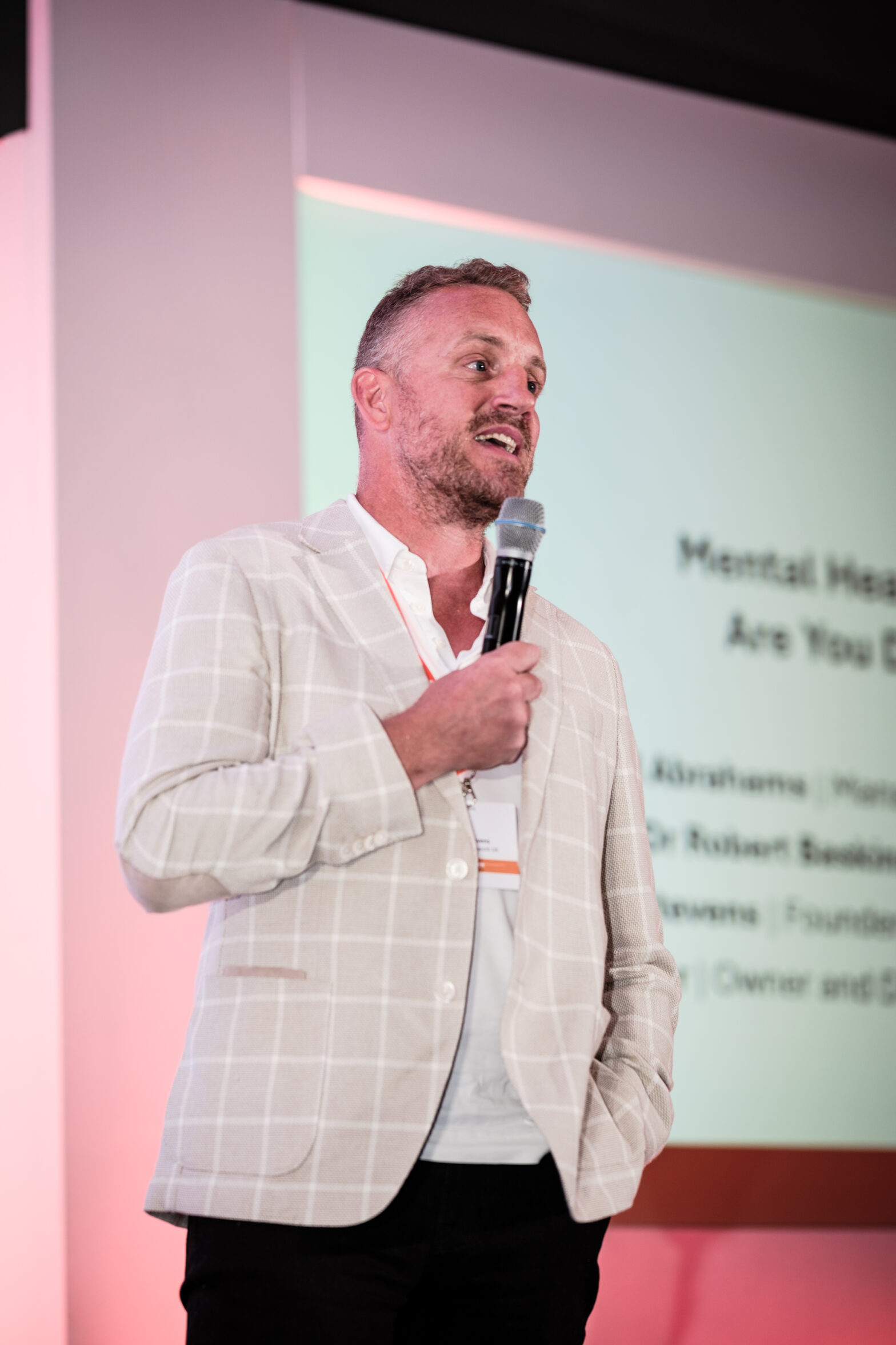 Spotlight on mental health Andy Stevens The Build Network speaker at Glazing Summit 2024