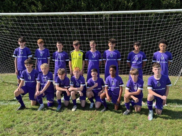 Business Pilot sponsorship of Stanground Cardea Sports FC U14 Purples