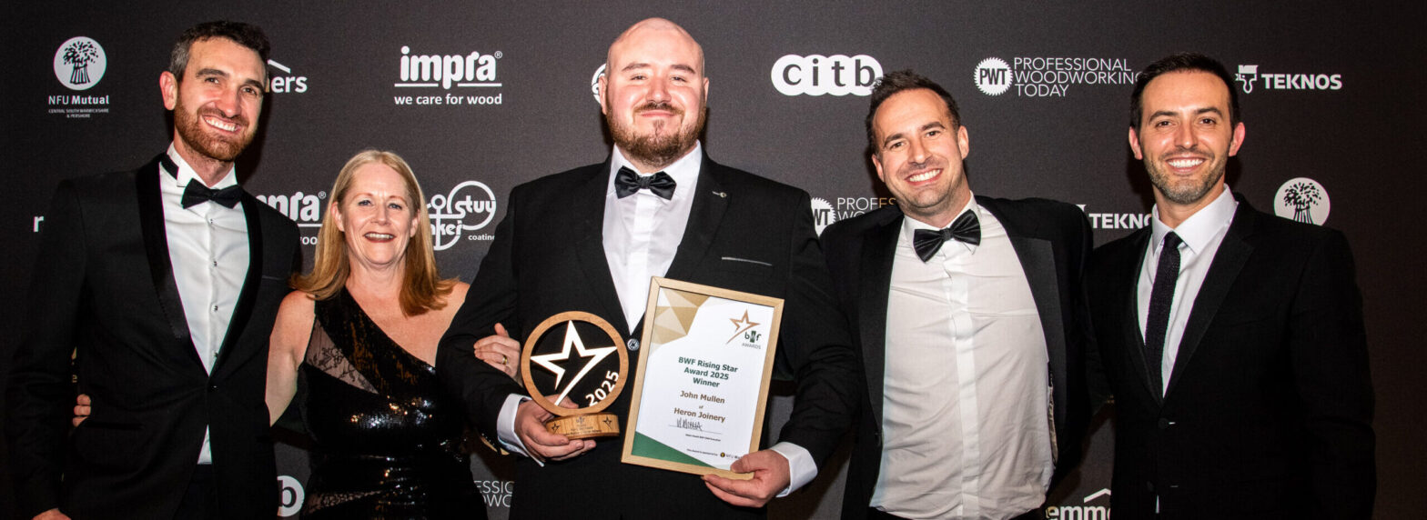 John Mullan won the Rising Star award at the BWF Awards 2025