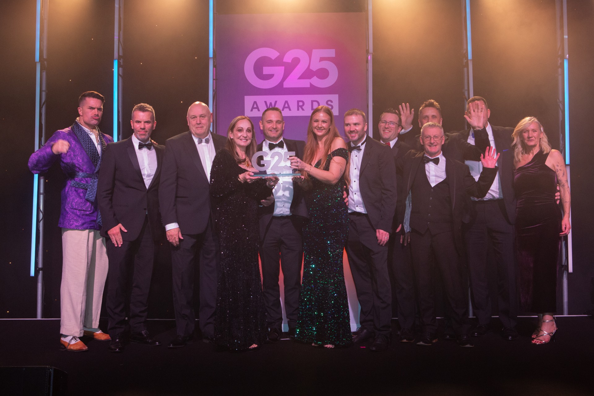 Ecoglass was the winner of the Glass Company of the Year award at this year's G Awards