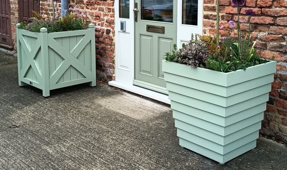 DGM timber planters